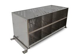 Bootie Rack; 304 SS, Detachable, for 24