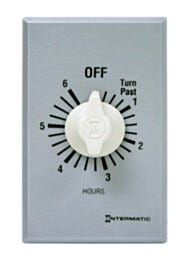 Timer, mechanical, spring wound, SPST form, Intermatic