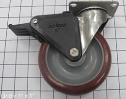 Caster; ISO 8, 5