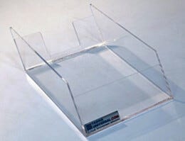 Wiper Dispenser; Acrylic, 10