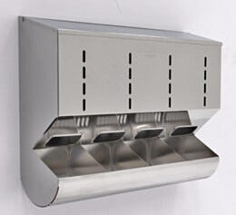 Dispenser; Glove, 304 or 316 SS, 32