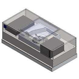 External UPS Battery System for FFU, 120 V, Stainless Steel