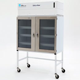 ValuLine® Mobile Laminar Flow Cabinet with UPS Battery System; HEPA-Filtered, Polypropylene, 48