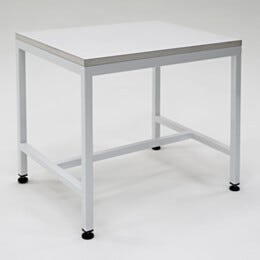 Stand; Powder Coated Steel, for series 600 Glove Box Isolator