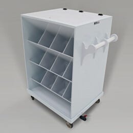 Cart; Laboratory, Chemicals, Polypropylene, 30