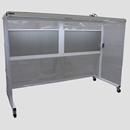 Hood; Portable CleanBooth, Horizontal Airflow, 1 FFU, ISO 7, Vinyl, 53.3