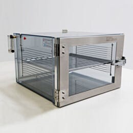 Desiccator; Adjust-A-Shelf™, Static Dissipative PVC, 1 Chamber, 18