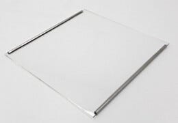 Shelf; Non-Perforated, Acrylic, 15