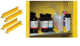 Shelf Divider Sets (4) Yellow