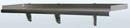 Shelf; Solid, 304 Stainless Steel, 36