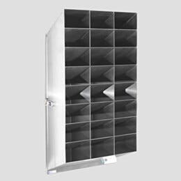 Safety Glasses Holder; BioSafe® 304 Stainless Steel, 10.726