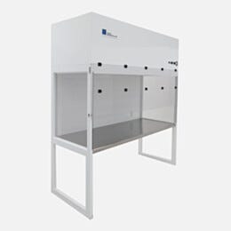 Hood; ValuLine® Vertical Laminar Flow Station, Powder-Coated Steel, Static-Dissipative PVC, 76
