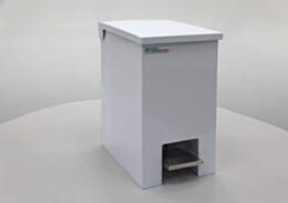 Waste Receptacle; Step-On, Polypropylene, 12