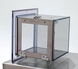 Front-Load Air Lock; Static Dissipative PVC, Left/Right-mount