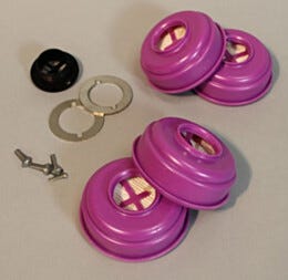 Atmospure P100 Particulate Filters, for Labconco Glove Boxes
