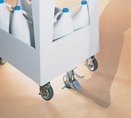 Brakes; Optional for Acid/Chemical Transport Carts