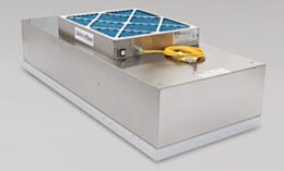 Fan Filter Unit; WhisperFlow®, RSR, 2'x4', ULPA, 120 V, Stainless Steel, BioSafe®