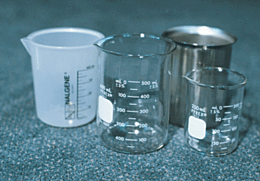 Beaker; Glass 250ml, Branson