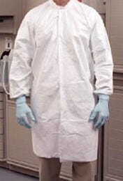 Frock; Disposable, L, ProClean Polypro, Snap Closure, DuPont