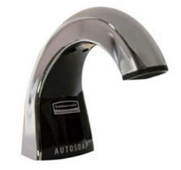 Soap Dispensing Module for Hand/Glove Cleaning Stations, Installed