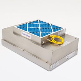 Fan Filter Unit; WhisperFlow®, 2'x3', ULPA, 120 V, Stainless Steel, BioSafe®