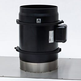 Flange Plate; for ValuLine® Canopy Fume Hood, 304 Stainless Steel, 8