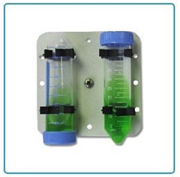 Shaker Accessory, H1000-MR-T500H MAGic Clamp Tube Rack, 2 x 50ml Tubes, Horizontal, Benchmark Scientific