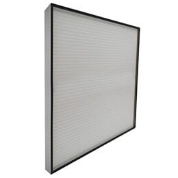 Filter; HEPA, 4'x4', Topper, Anodized Aluminum Frame, Rated 99.99% efficient