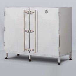 Drum Storage Desiccator Cabinet; 2 Drum Capacity, 55 gallons, 52