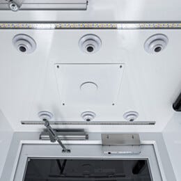 Integrated Sprinkler; for Air Shower