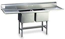 Eagle Group Laboratory Sink 2 Sinks 304 Stainless Steel 88