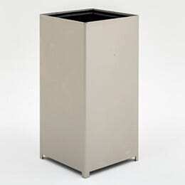 Waste Bin; Lidless, 304 or 316 SS, 12