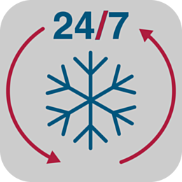 24/7 Operation for Smart® Refrigerated Pass-Throughs