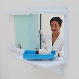 Pass-Through; Convenience Window, Horizontal Sliding, 18