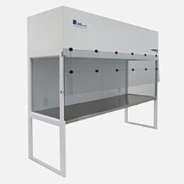 Hood; ValuLine® Vertical Laminar Flow Station, Powder-Coated Steel, Static-Dissipative PVC, 100