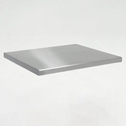 Work Surface; 304 Stainless Steel, Solid Top, 48