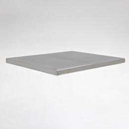 Work Surface; 304 Stainless Steel, Perforated Top, 48
