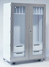 Storage Cabinet; Tool Storage, Polypropylene, 47.25