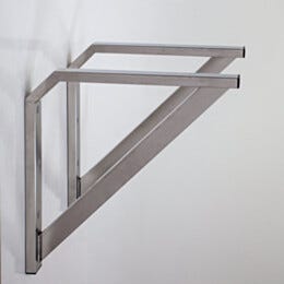 Support Bracket; for Pass-Through Chambers, Powder-Coated Steel, Installed