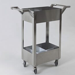 Stainless Steel Chemical Transport Cart; 40