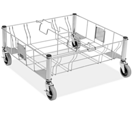 H-8624, Dolly, 304 Stainless Steel, Double, 20