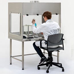 Universal Canopy Fume Hood; Vertical Ventilation, 304 or 316 SS Frame, 36