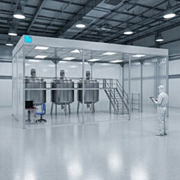 Custom Softwall Universal® High Bay Cleanroom