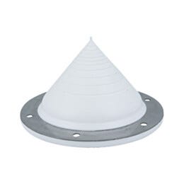Wall Boot for Cord Pass Through, Silicone, 6