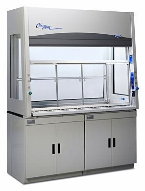 Labconco’s Protector ClassMate is a benchtop fume hood that is ideal for positioning away from the wall; work surfaces and exhaust blowers are sold separately.  |  