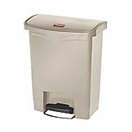8 Gal. Beige Step-On Container  |  1457-11A displayed