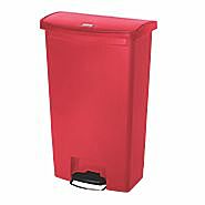 18 Gal. Red Step-On Container  |  1457-22A displayed