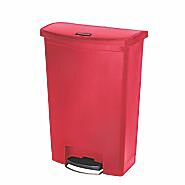 24 Gal. Red Step-On Container  |  1457-26A displayed