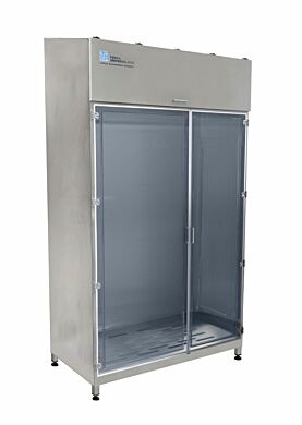 Stainless Steel Garment Storage Cabinet  |  4205-78B displayed