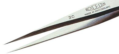 Long very fine tip precision point tweezer  |  9303-12 displayed